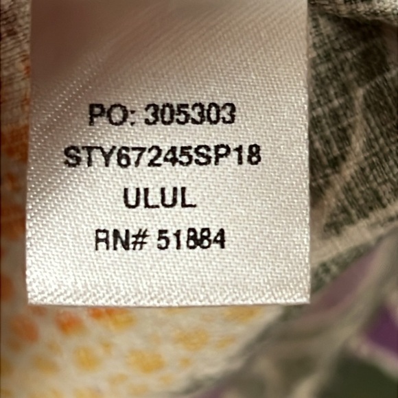 Pataloha Dress Med Worn Wear Purple Acai Tropical Cover Up Ruffle Strappy Mini - Picture 7 of 9